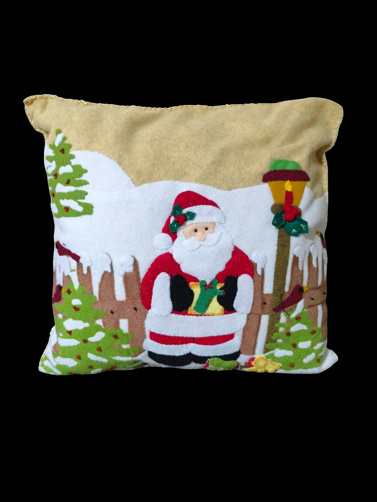 Cojín Navideño de papá Noel