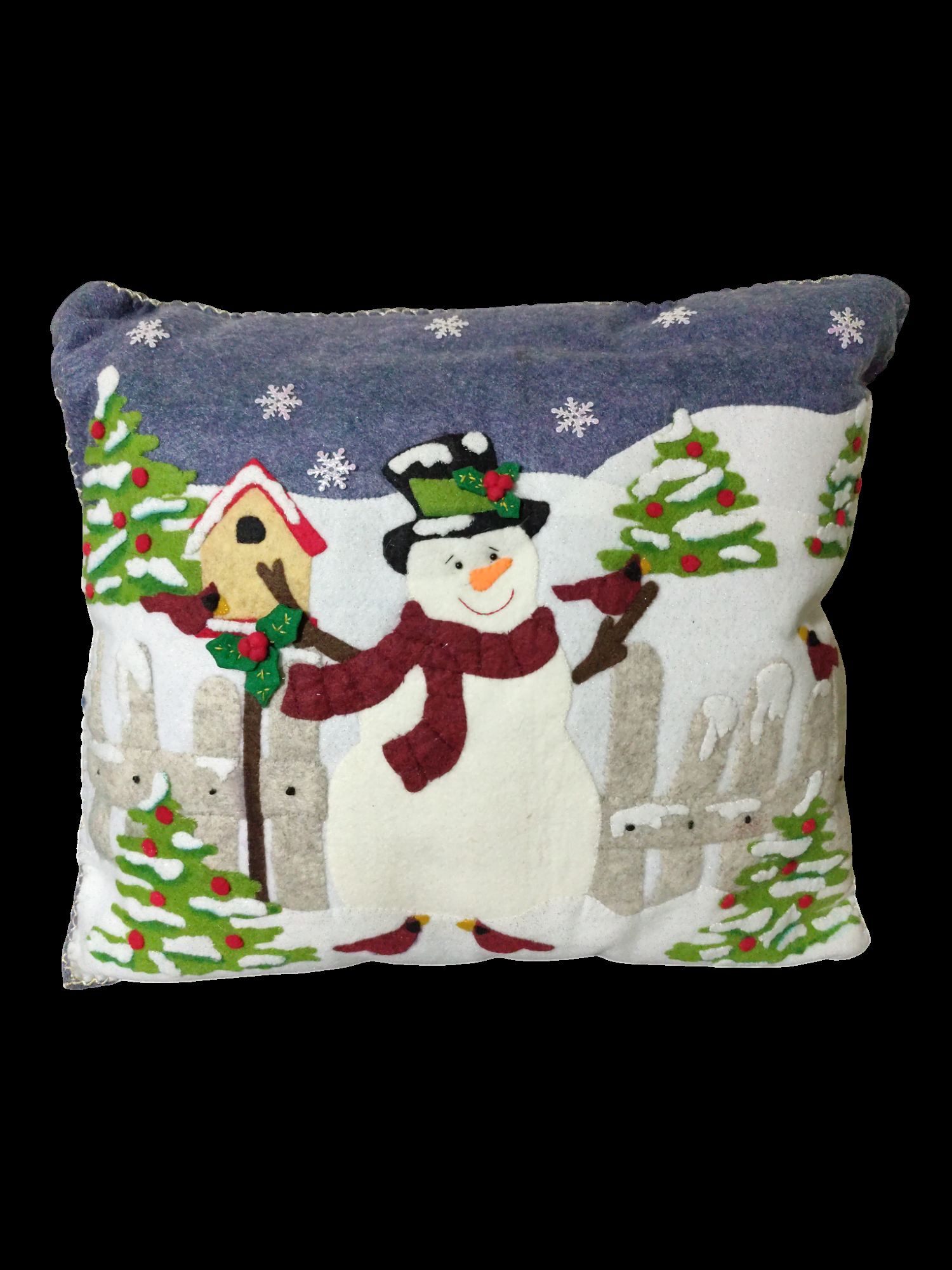 Cojín Navideño nieve