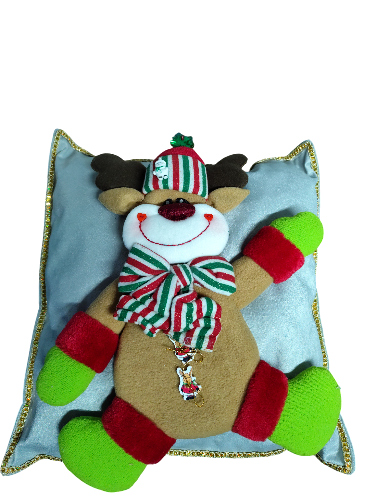 Cojin Navideño Reno